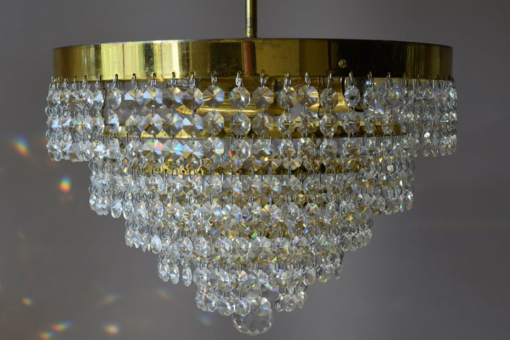 Flush Crystal Chandelier, Antique Hallway Vintage HomeLiving Kitchen lighting