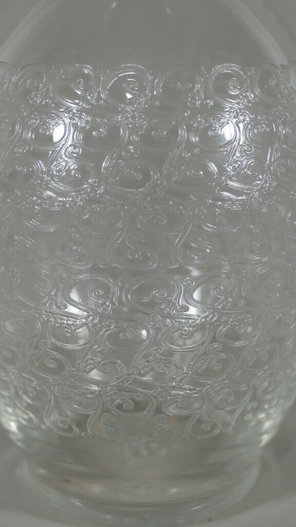 Baccarat Gouvieux Rohan, Carafe En Cristal Gravé, Vers 1950