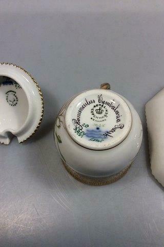 ロイヤルコペンハーゲン　フローラダニカ　カスタードカップ/マスタードポット　No 3589