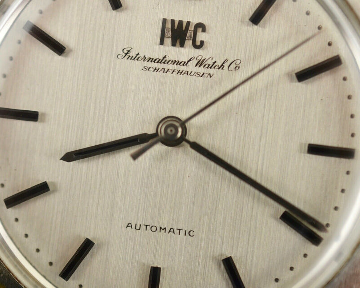 1960年　ヴィンテージ IWCオートマチック　参考番号.R815 リネンダイアル　腕時計 cal.854 スチール製