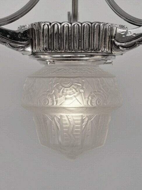 ミューラー兄弟　アールデコ　シャンデリア