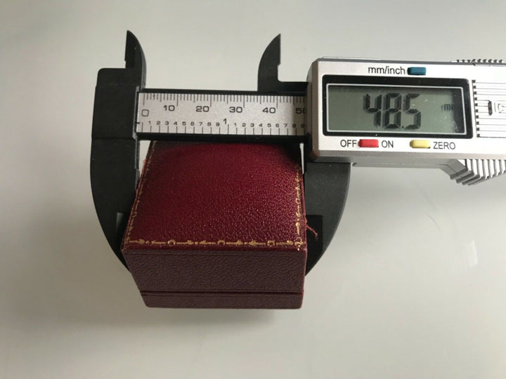アンティーク（ヴィンテージ）ワインレッド リングボックス