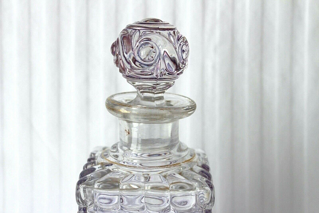 Antique Baccarat crystal big perfume decanter series Russe c 1903-1910