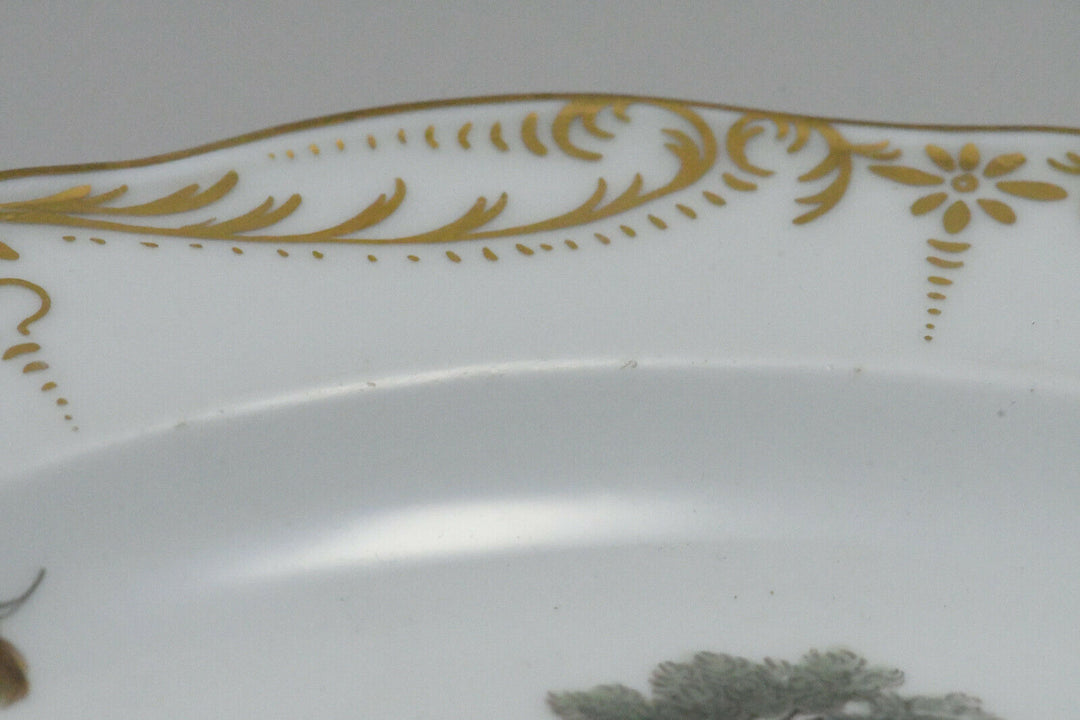 MEISSEN Watteau Szene Teller マイセン、 麥森 Knaufzeit um 1860 - 1880 plate Figuren