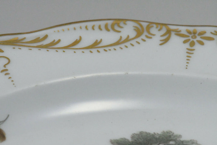 MEISSEN Watteau Szene Teller マイセン、 麥森 Knaufzeit um 1860 - 1880 plate Figuren