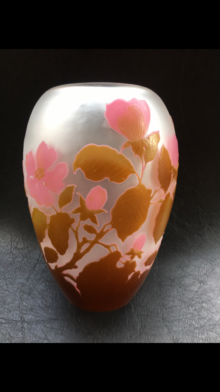 エミールガレ　林檎（りんご）の花の花瓶