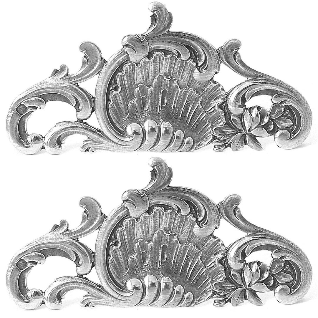 Canaux Rare French All Sterling Silver Menu, Place, Name Holders