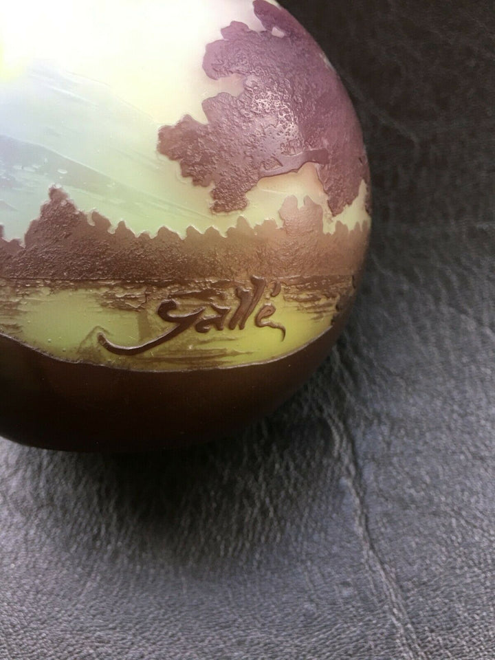 Vase Gallé (Soliflore) Art Nouveau 1900