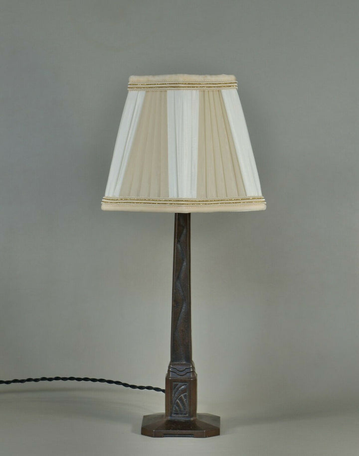 ブルース・ヴァル　アールデコランプ　フランス製　1925年　1930年　鋳鉄製