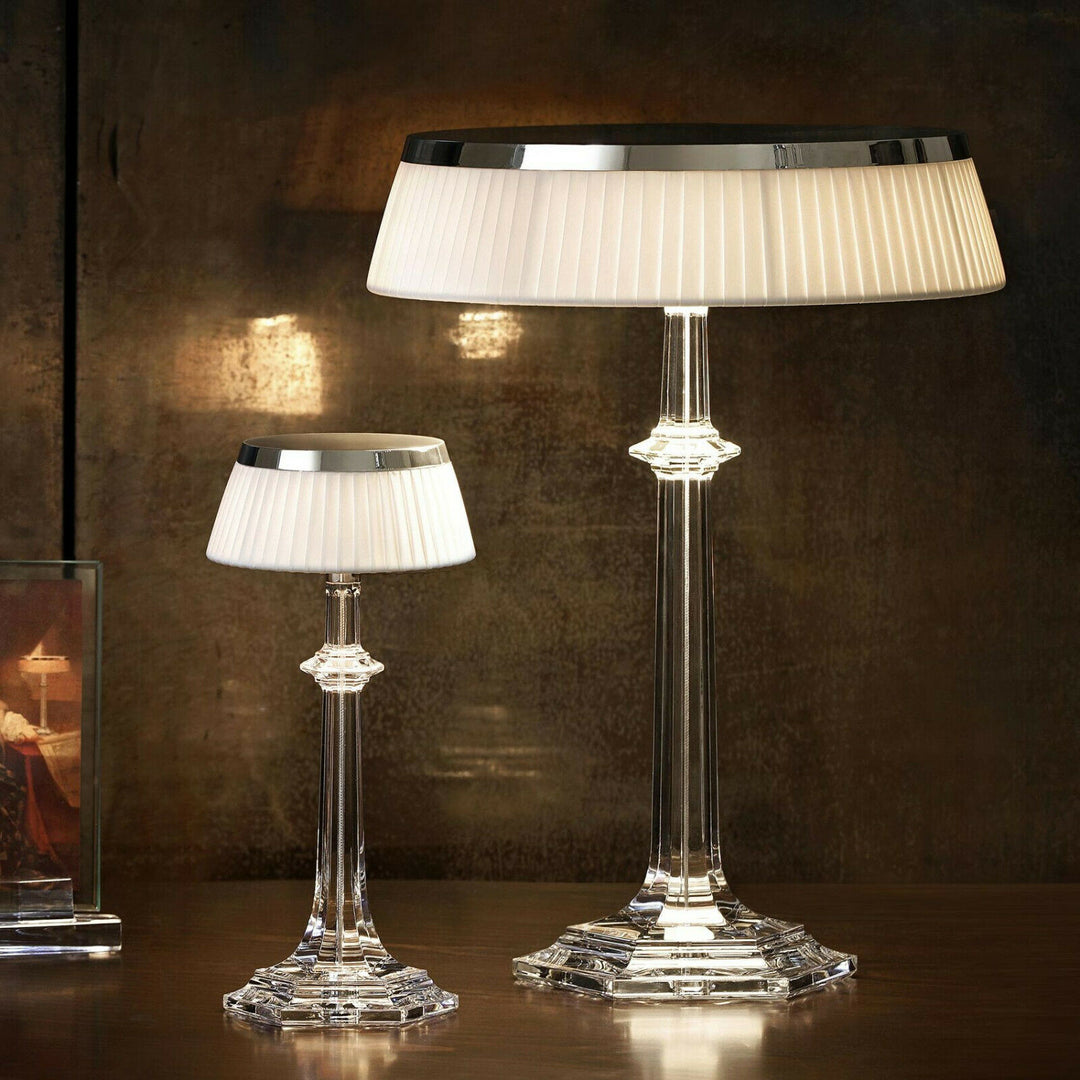 Baccarat Cristal Bon Jour Versailles Grand Lampe #2812206 Marque Plume Save $$