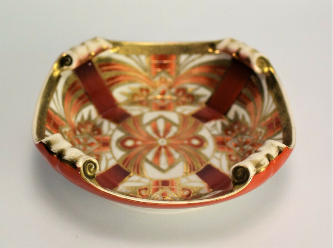 Noritake Art Deco Geometric Motif Dish