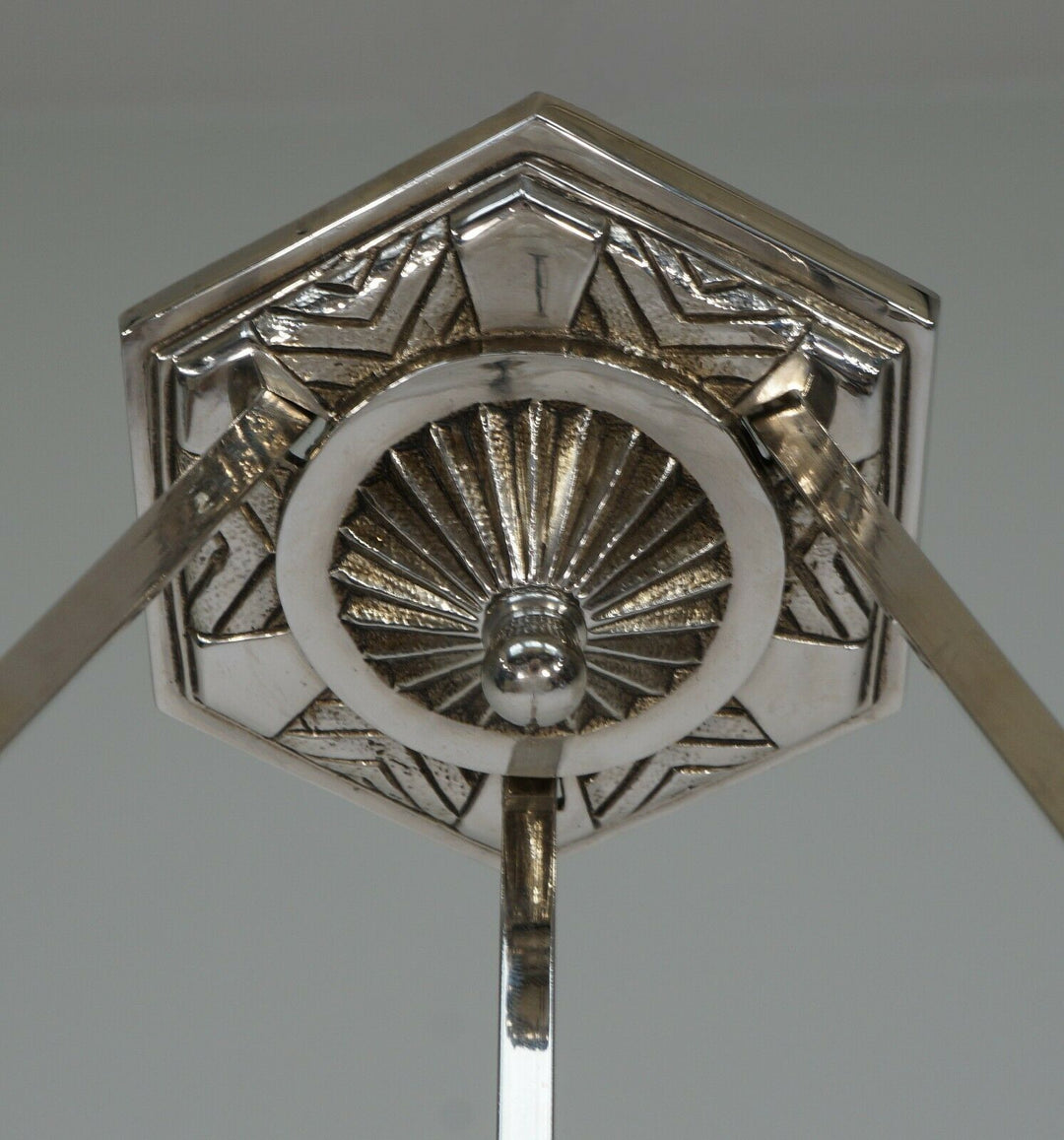 ミューラー兄弟　作：1930フランスアールデコ調シャンデリアランプ