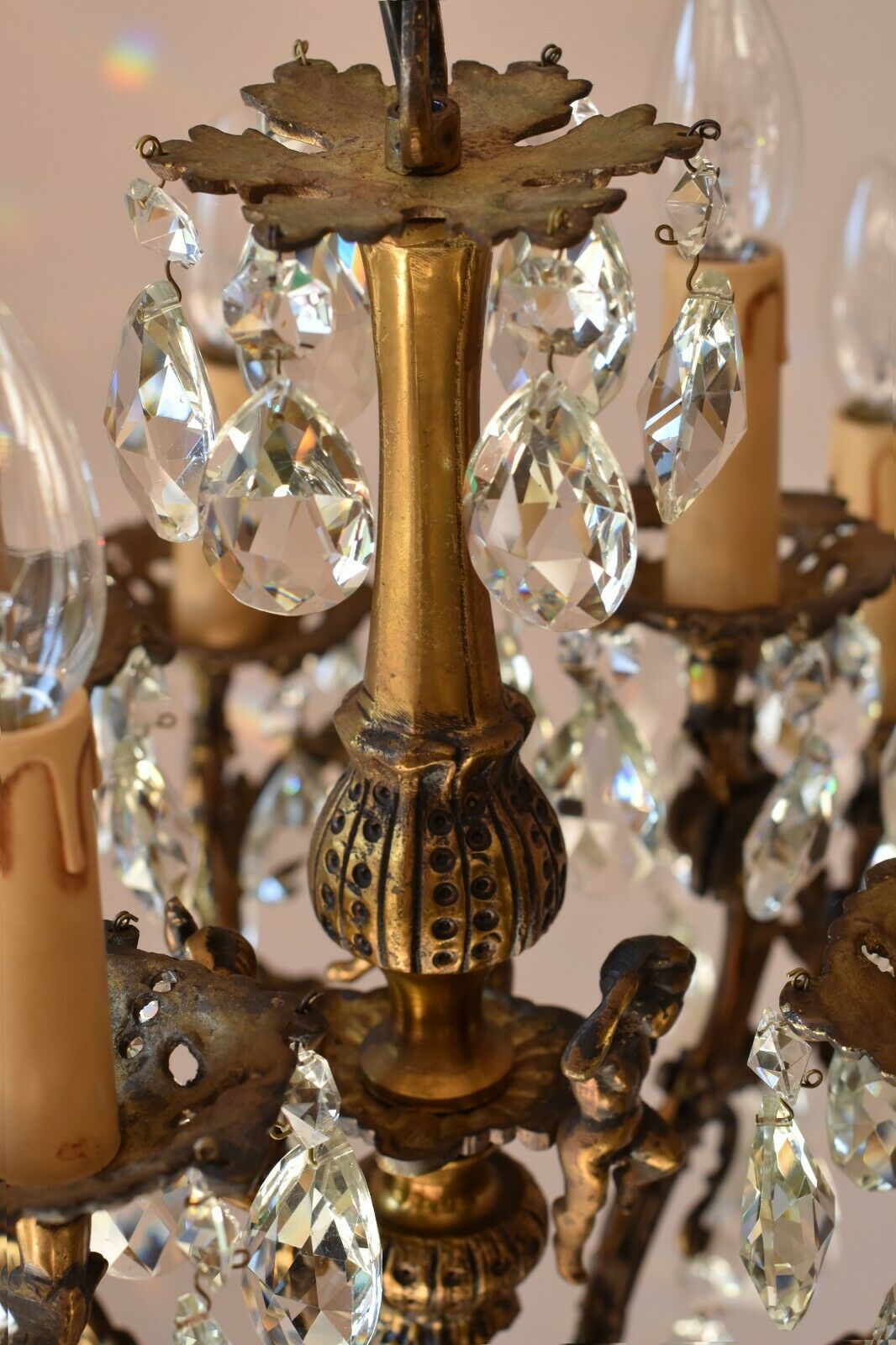 Antique Vintage, Maria Theresa Chandelier, Crystal Lighting Ceiling Lamp Pendant