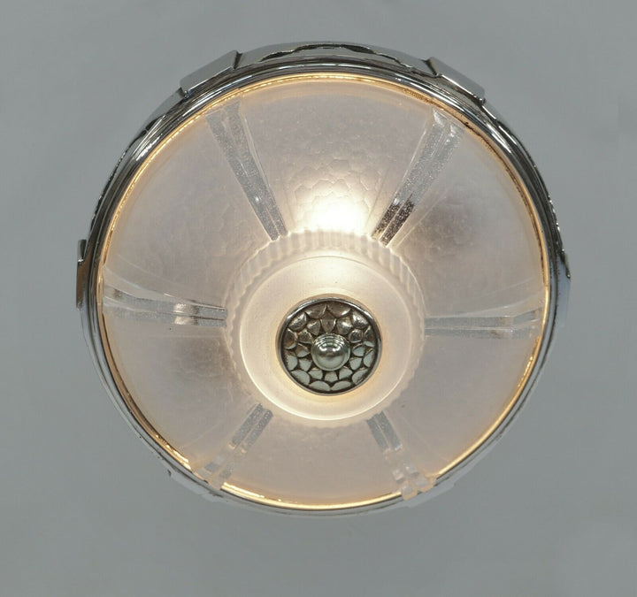 Gauthier EJG EZAN : PAIR OF FRENCH 1930 ART DECO FLUSH MOUNT S .......... France