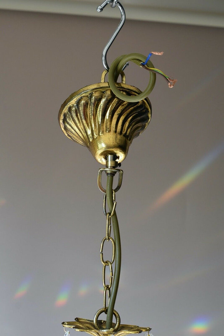 Rare Antique Style French Lamp Crystal Chandelier Home Living Interior Lighting