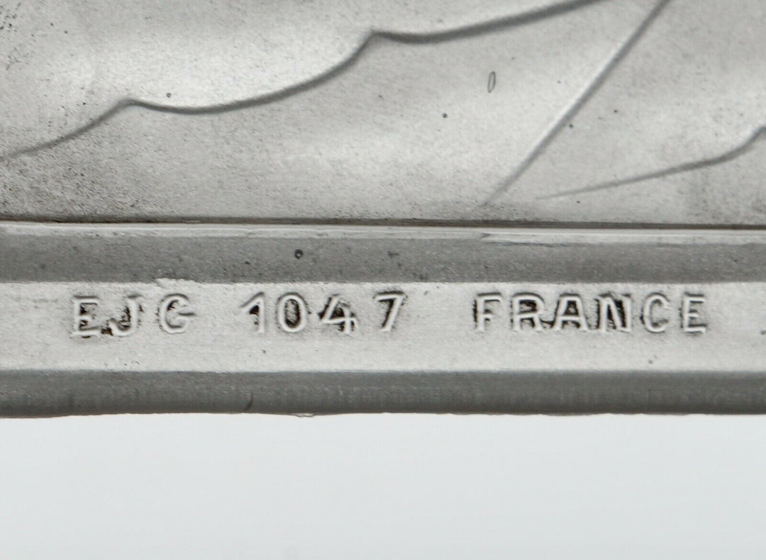 EJG : signed FRENCH ART DECO CHANDELIER ...... 1930 France muller degué era lamp
