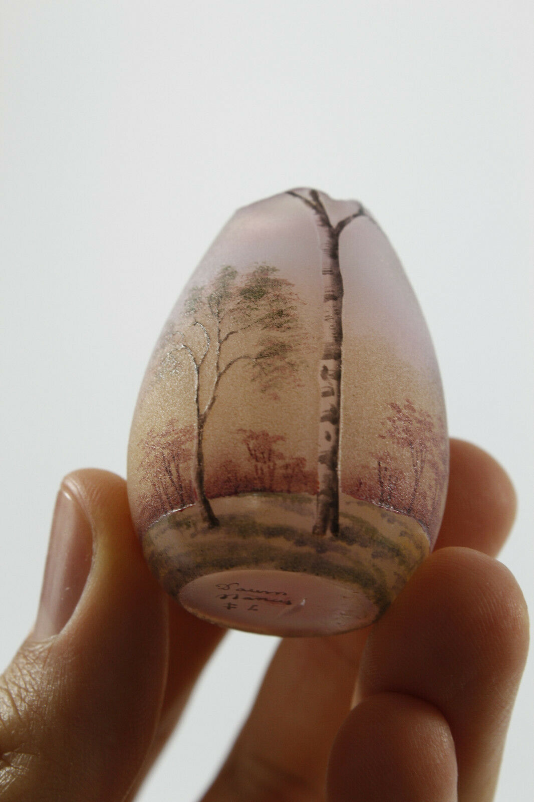 ドーム兄弟（ドームナンシー） ミニチュア花瓶 夜明け前の風景