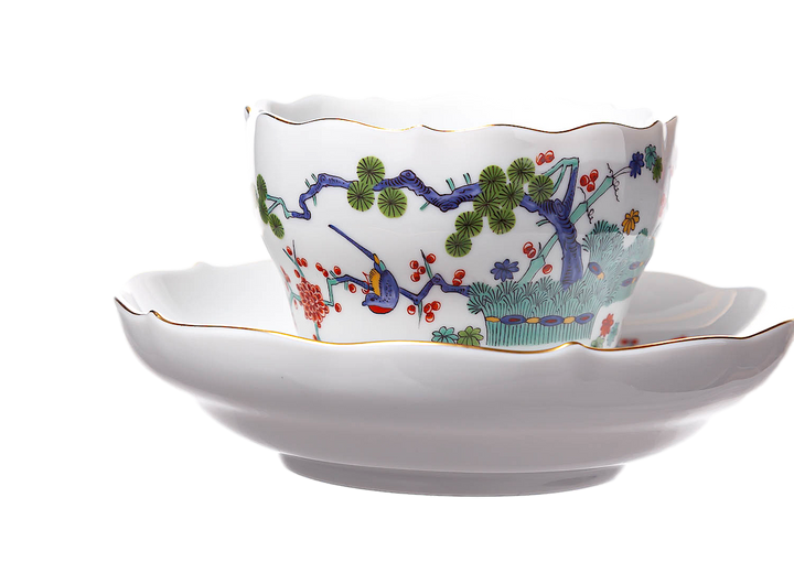 マイセン　コーヒーセット　シノワズリ　ノイエアウスシュニット