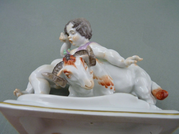 NP 3.289,-€ Meissen Figur Sternzeichen Widder 21.03.-20.04. H.11,2cm 1.Wahl TOP
