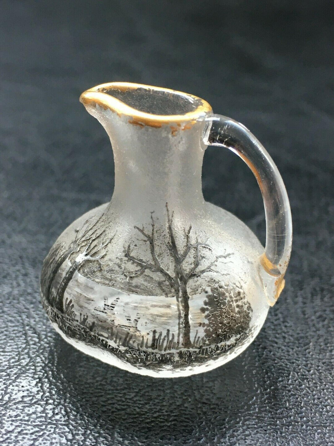 ドーム兄弟（ドームナンシー ）オランダの風景のミニチュアール水差し