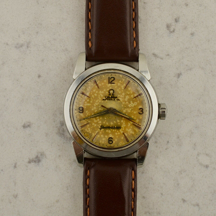 C.1954 ヴィンテージ オメガ シーマスター 腕時計 Cal. Ω 470 型番 2828-4 SC スチール製
