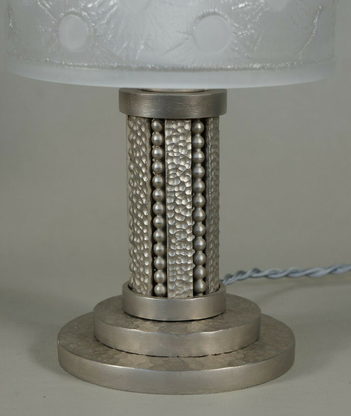 H.FOURNET & DAUM : French 1930 art deco lamp ............................ France