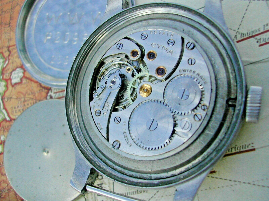 1945年　シーマ　DIRTY DOZEN(WWW) ブリティッシュミリタリー　腕時計　オーバーホール済み　すべてオリジナル