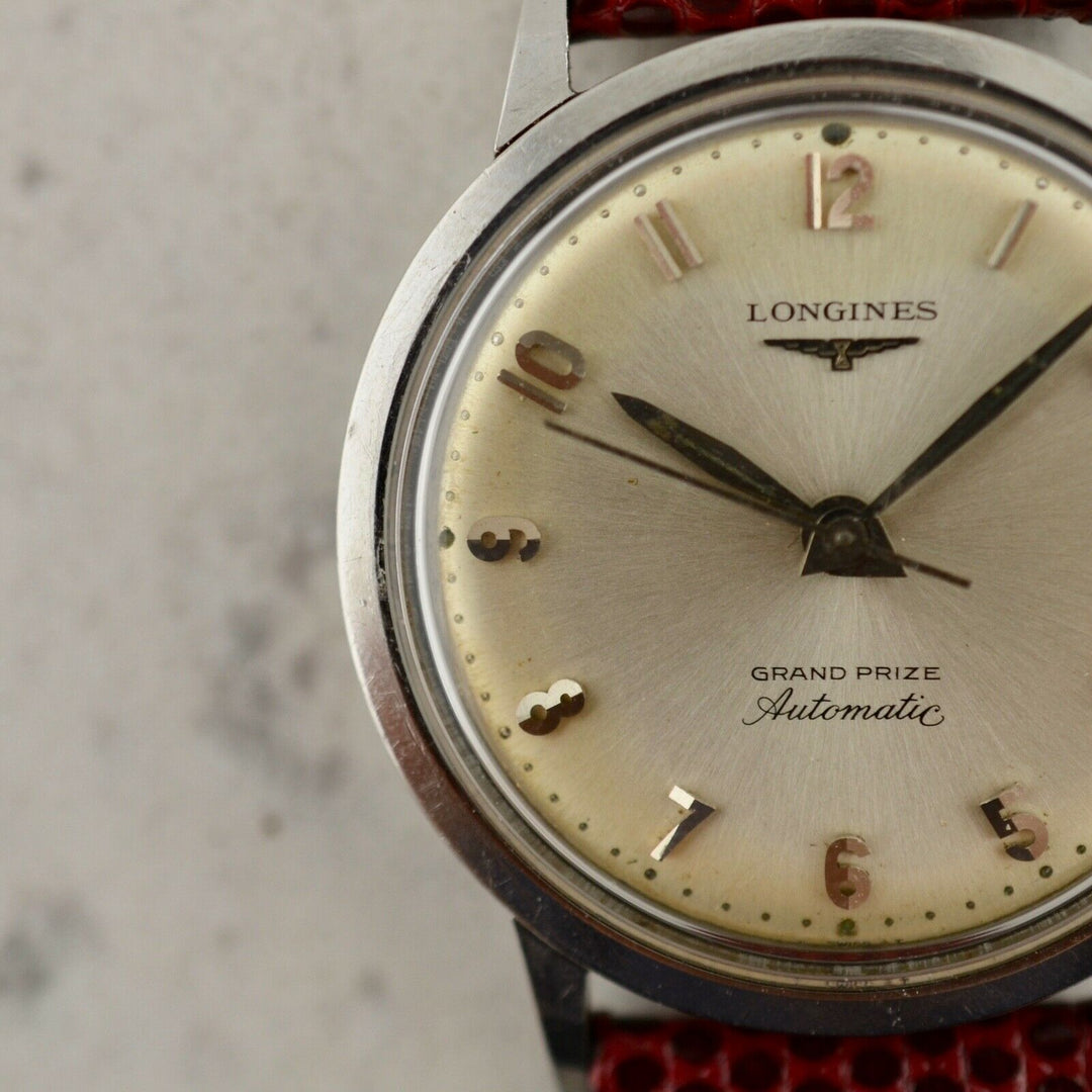 1965年　ヴィンテージ ロンジン グランドプライズ　アドミラル　オートマチック　腕時計 参考番号2731スチール製