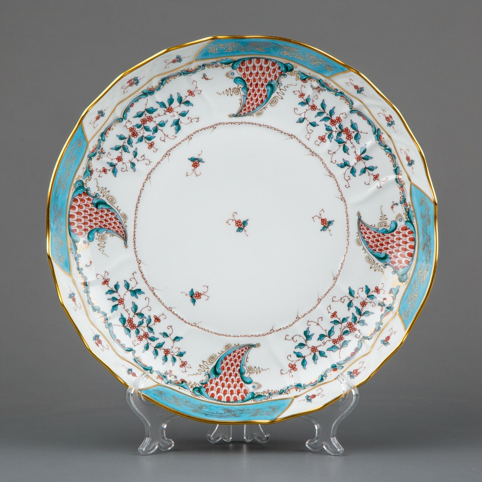 ヘレンド トゥッピーニの角笛 サービングボウル – アンティーク