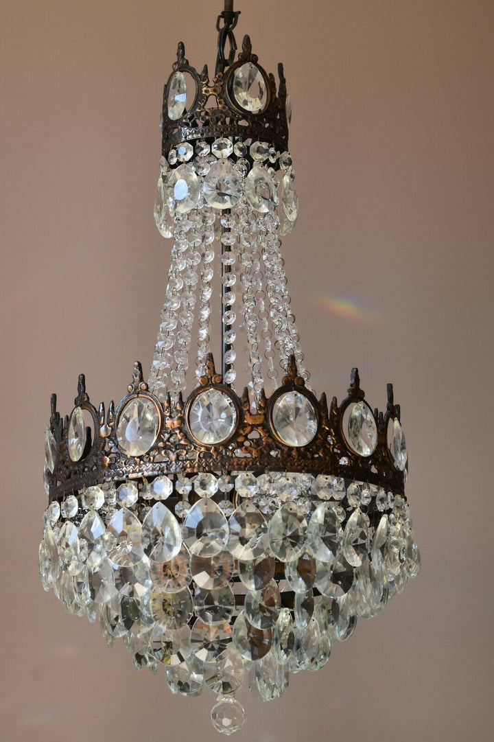 アンティーク/フレンチエンパイア式 ヴィンテージ・クリスタル