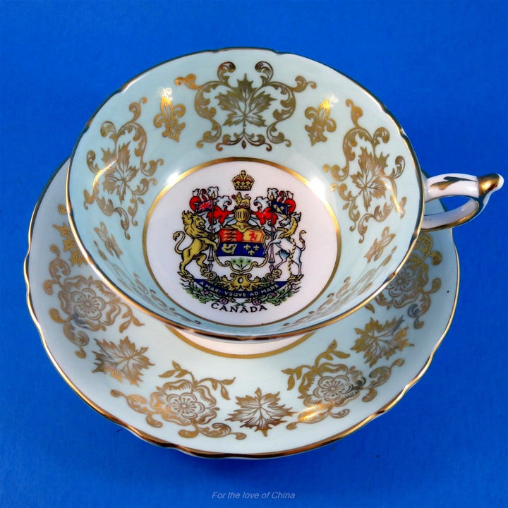 パラゴン　1959年セントローレンス・シーウェイ開通記念のカップ&ソーサー