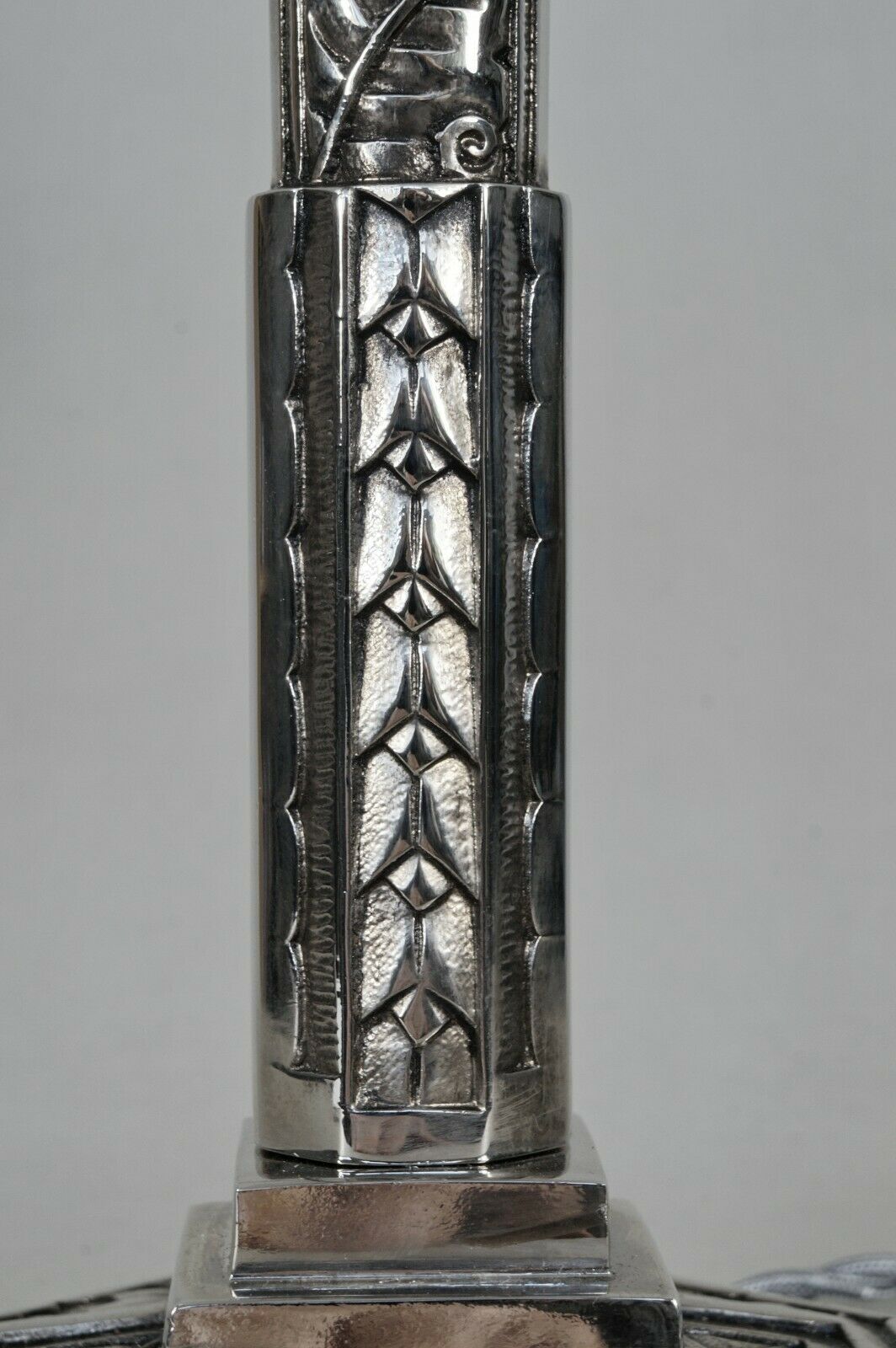 MAYNADIER & DAUM: rare French 1930 art deco lamp ..... muller sabino era France