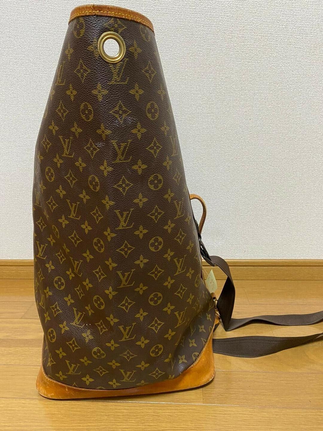 AUTH LOUIS VUITTON Monogram SAC MARIN LUGGAGE TRAVEL BAG