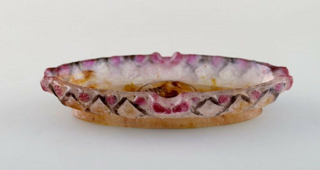 GABRIEL ARGY-ROUSSEAU (1885-1963), France. Bowl, art glass. Ca 1920