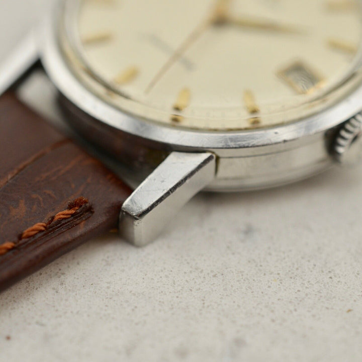 C.1959　ヴィンテージオメガ　機械式(手巻き）　シーマスター　腕時計　CAL.Ω610　型番CK 14384-2 SC　スチール製