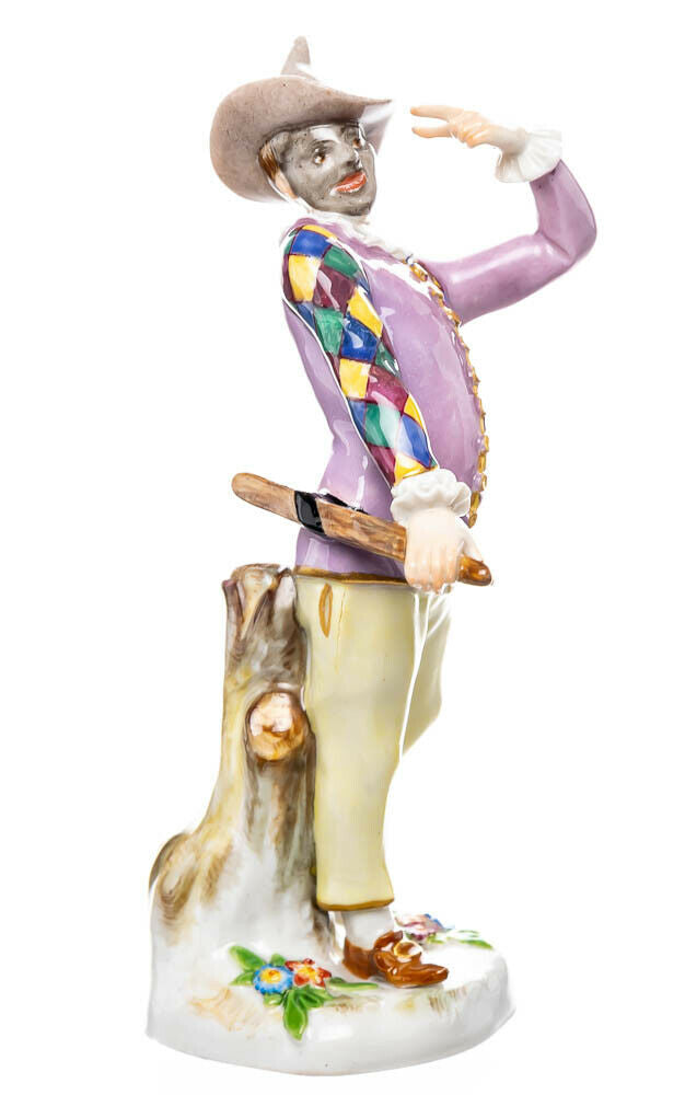 マイセン人形　ハーレクイン　イタリアコメディ　J.J.ケンドラー作 　一級品