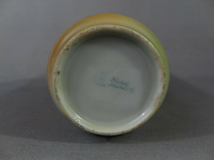 オールドノリタケ　水辺に薔薇の花瓶