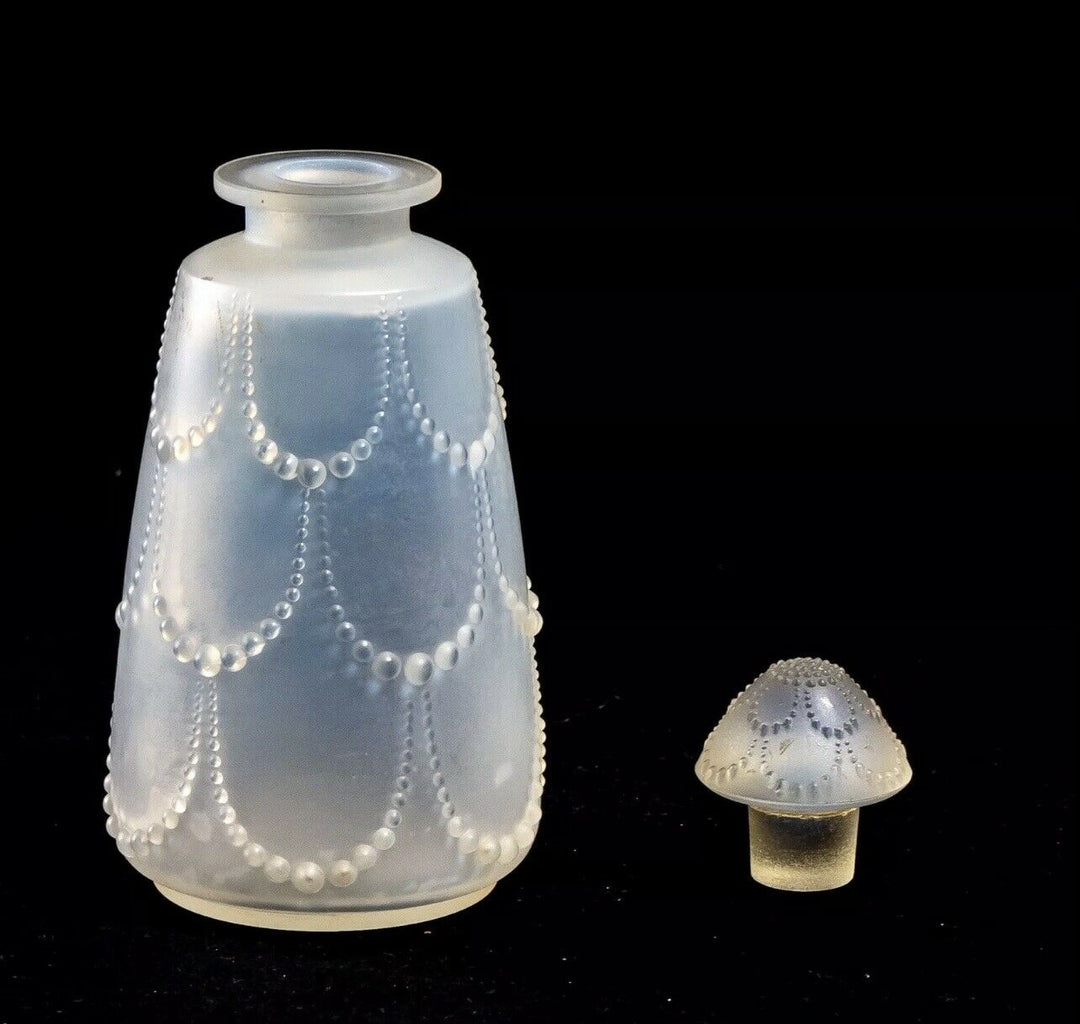 Garniture De Toilette Perles Opalescent Rene Lalique R.Lalique Bathroom Set