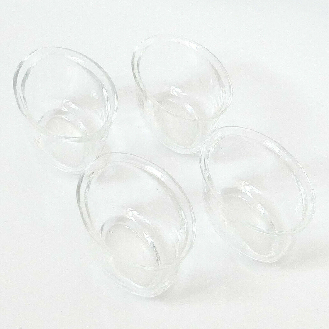 Puiforcat French Sterling Silver 4 Salt Cellars, Spoons, Box, Neoclassical
