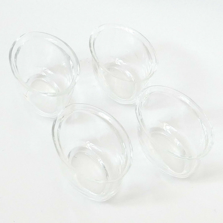 Puiforcat French Sterling Silver 4 Salt Cellars, Spoons, Box, Neoclassical