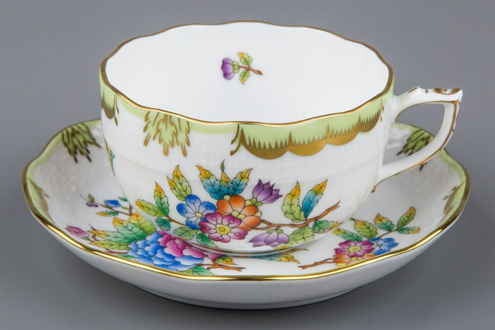 ヘレンド　クイーンヴィクトリア　ティーカップ＆ソーサー