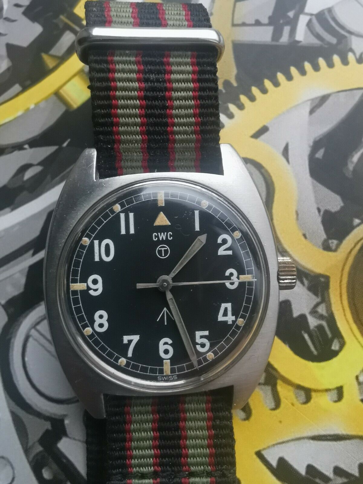 ハミルトン HAMILTON イギリス軍用時計 英国陸軍官給品 523-8290