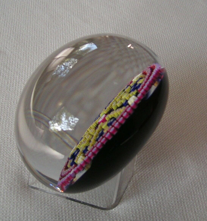 Briefbeschwerer Paperweight "Malteserkreuz" Baccarat 1990, Nr. 147/200