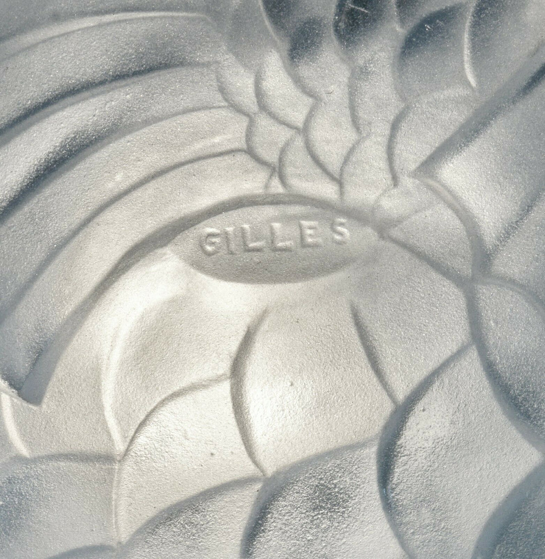 PIERRE GILLES : FRENCH 1930 ART DECO CHANDELIER ... pendant 1925 lamp muller era