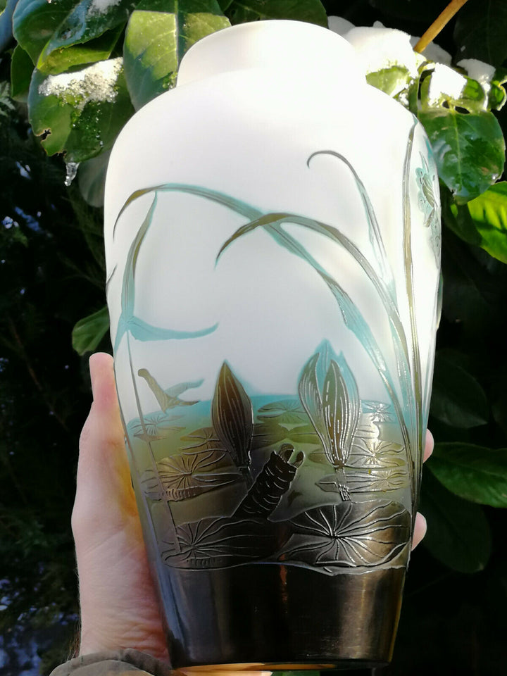 Authentique vase Gallé Art Nouveau