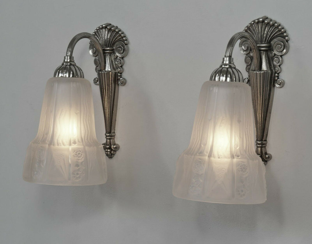 ミューラー兄弟＆A.リシャール　フランス アールデコランプ