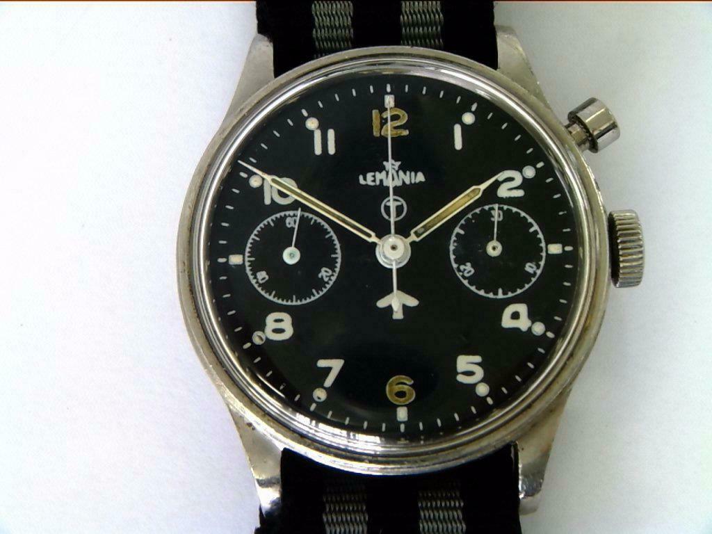 10% SALE Gents Vintage Military Lemania Watch (615 JKRR)