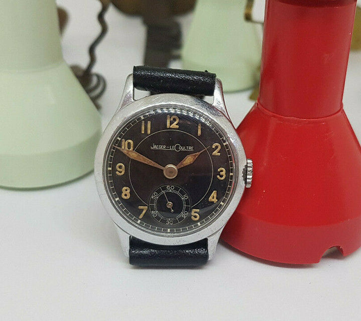 1940年代　WW2 ジャガー・ルクルト　ブラックダイアル　ミリタリー