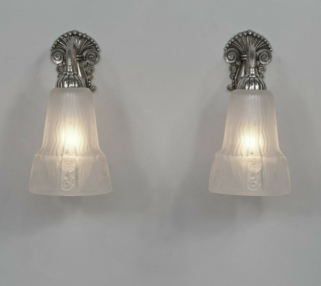 ミューラー兄弟＆A.リシャール　フランス アールデコランプ