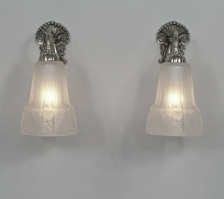 ミューラー兄弟＆A.リシャール　フランス アールデコランプ